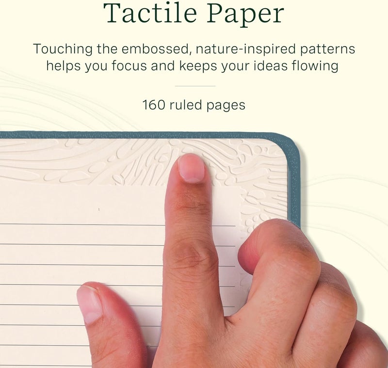 LifeLines Writing Wellness Gift Set - Scented Writing Set Includes Finger Maze Sensory Journal, 3 Scented Stacking Highlighters & 2 Lava Gel Pens - Aromatherapy & Sensory Immersion - Image 4